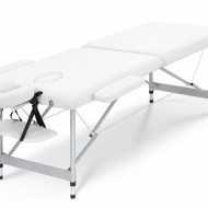 Masa masaj pliabila si portabila 2 sectiuni aluminiu Elora Plus PREMIUM 8cm