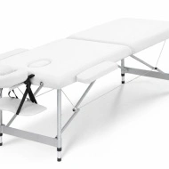 Masa masaj pliabila si portabila 2 sectiuni aluminiu Elora Plus PREMIUM 8cm