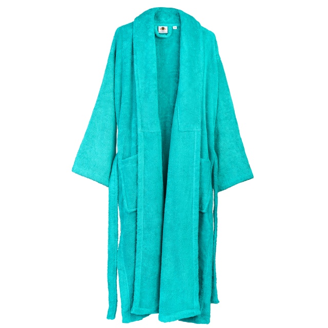 Halat de Baie Turcoaz Pufos (Marime Halate: L/XL) - 1 | YEO