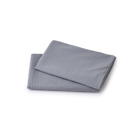 Lenjerie de pat hotel CREPON 125 gr/mp Gri - Img 3
