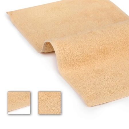 Set 96 prosoape de mână Gama Practic, 30 × 50 cm, 100% bumbac – protecția muncii, parastase și uz profesional- Bej - Img 3