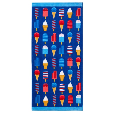 Prosop plajă 70x152cm Model Inghețată - Img 4