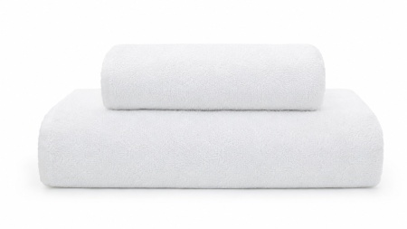 Set 2 Prosoape 50x90cm si 70x140cm 680gr/mp Lux Alb Optic - Img 4