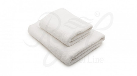 Set 2 prosoape Albe -400gr/mp-16/1 -2 dimensiuni - fara model