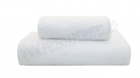 12 seturi prosoape Lux Alb 680gr/mp-gros - 2 dimensiuni - Img 2