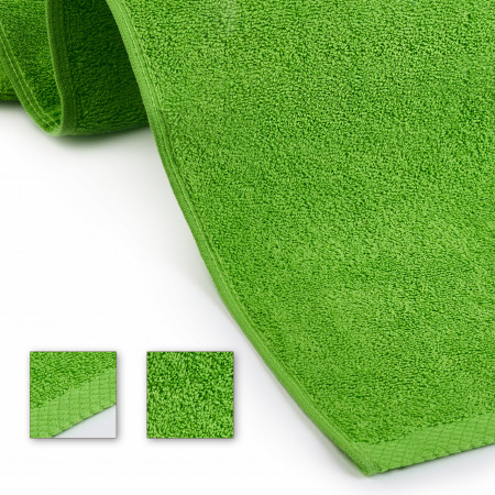 Prosop 50x90cm Verde 500 gr/mp -Fata - Img 2