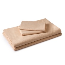 Lenjerie de pat hotel CREPON 125 gr/mp Crem