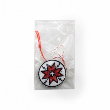 Martisor Brodat cu motiv traditional