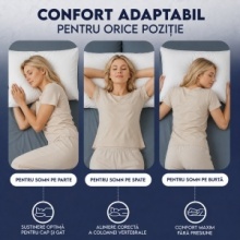 Pernă Hotel Collection Bedding – Set 2 bucăți, 50x60x10 cm - Img 8