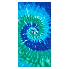 Prosop Plajă HOTEL SUPPLIER –SPIRAL TIE DYE BLUE