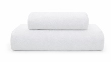 Set 2 Prosoape 50x90cm si 70x140cm 680gr/mp Lux Alb Optic - Img 4