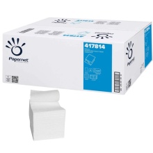 Hartie igienica intercalata PAPERNET, 2 straturi, 224 buc/set, 40 seturi/bax