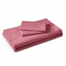Lenjerie de pat hotel CREPON 125 gr/mp Corai