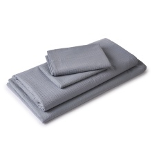 Lenjerie de pat hotel CREPON 125 gr/mp Gri