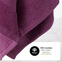 Prosop 100% bumbac 500 g/mp, premium, 70x140cm -Mov