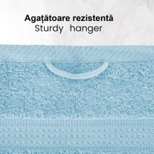 Prosop 100% bumbac 500 g/mp, premium, 70x140cm -Bleu - Img 3