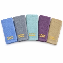 Set 5 prosoape de mâini și bucătărie cu broderie Varsator 30 × 50 cm, 400 g/m² - Img 4