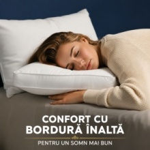 Pernă Hotel Collection Bedding – Set 2 bucăți, 50x60x10 cm - Img 9