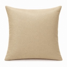 Pernă decorativă 45 × 45 cm cu perna TNT si fata inclusă, material blackout –Bej