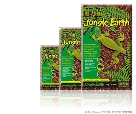 Asternut reptile, Exo Terra Jungle Earth 8.8 L, PT2762 - Img 2