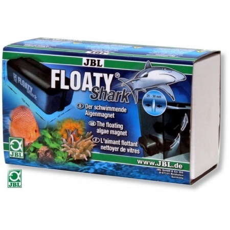 Curatator magnetic sticla cvariu, JBL, Floaty Shark