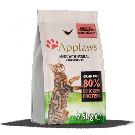  Applaws Adult Pui si Somon, 7.5 Kg