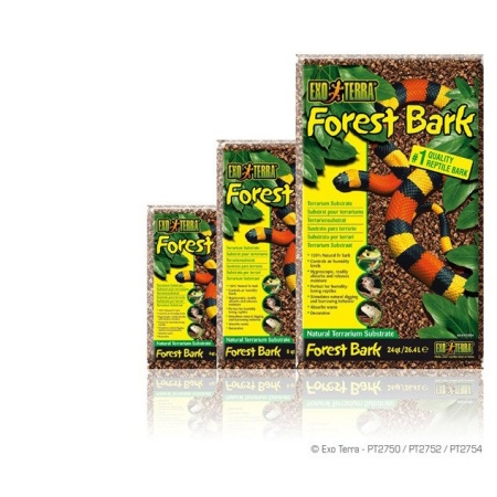Asternut reptile, Exo Terra Forest Bark, 8,8 L, PT2752 - Img 2