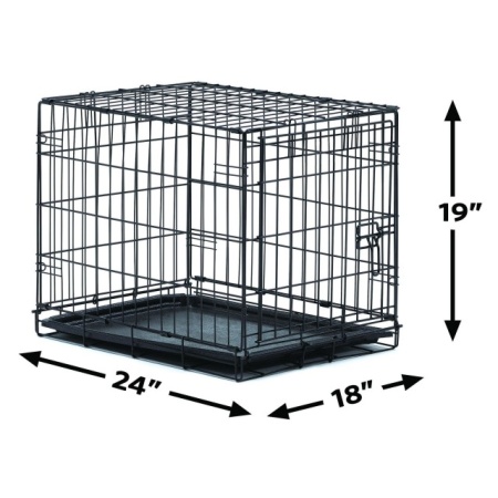 Cusca metalica pentru caini, New World, B24, 61 CM - Img 3