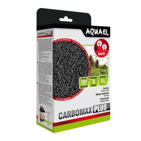 Material filtrant, Aquael, Carbomax Plus, 1L