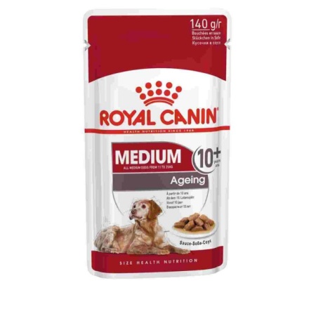 Hrana umeda pentru caini, Royal Canin, Medium Ageing, Box 10 x 140g - Img 2