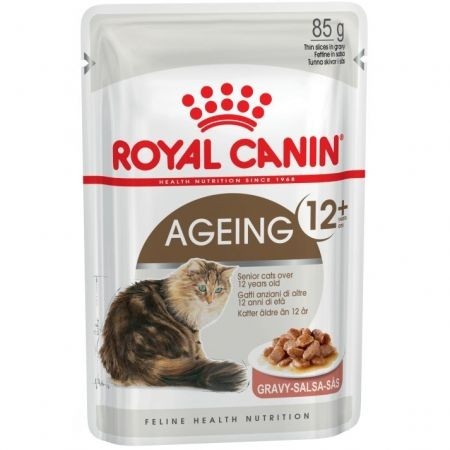 Hrana umeda pentru pisici, Royal Canin, Ageing +12, 12 x 85 g - Img 2