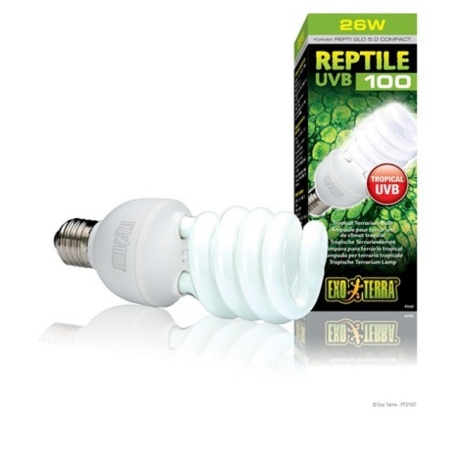 Bec pentru terariu, Exo Terra, Reptile UVB100 PT2187, 25 W