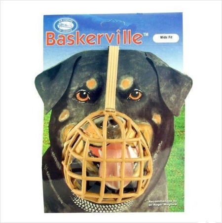 Botnita plastic pentru caini, Baskerville, NR.12