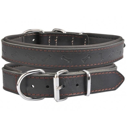 Zgarda pentru caini, Savelli Piele SBT 3035, Black