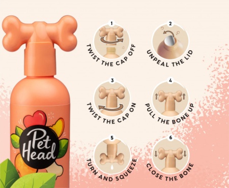 Sampon pentru caine, Pet Head Quick fix 2 in 1 Shampoo &amp; Conditioner, 300 ml - Img 4