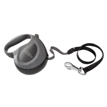 Lesa extensibila caine, Ferplast, Flippy Controller Tape, M, Negru - Img 2