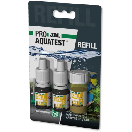 Test apa pentru acvariu, JBL ProAquaTest SiO2 Silikat Refill