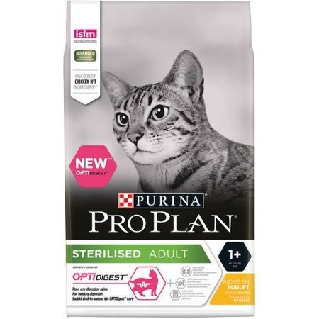 Pro Plan, Sterlized Cat cu Pui, 10kg