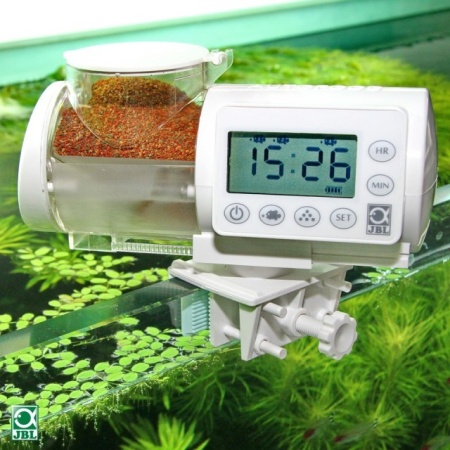 Hranitor automat pentru acvariu, JBL AutoFood WHITE - Img 3