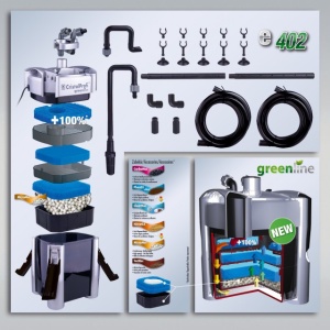 Filtru extern pentru acvariu, JBL, CristalProfi e402 greenline, 40 - 120 L - Img 3
