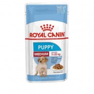 Hrana umeda pentru caini, Royal Canin, Medium Puppy, Box 10 x 140 G