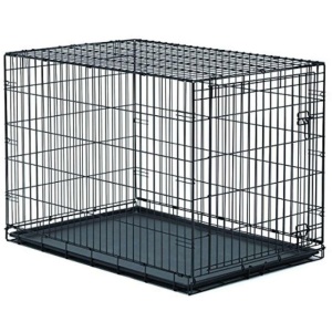 Cusca metalica pentru caini, New World, B48, 122 CM - Img 2