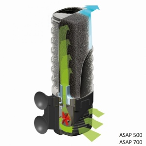 Filtru intern pentru acvariu, Aquael, ASAP 500 - Img 2