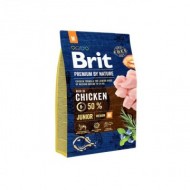 Hrana uscata pentru caini, Brit Premium by Nature, Junior M, 15 Kg
