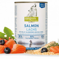 Hrana umeda pentru caini, Isegrim Salmon, 400 G