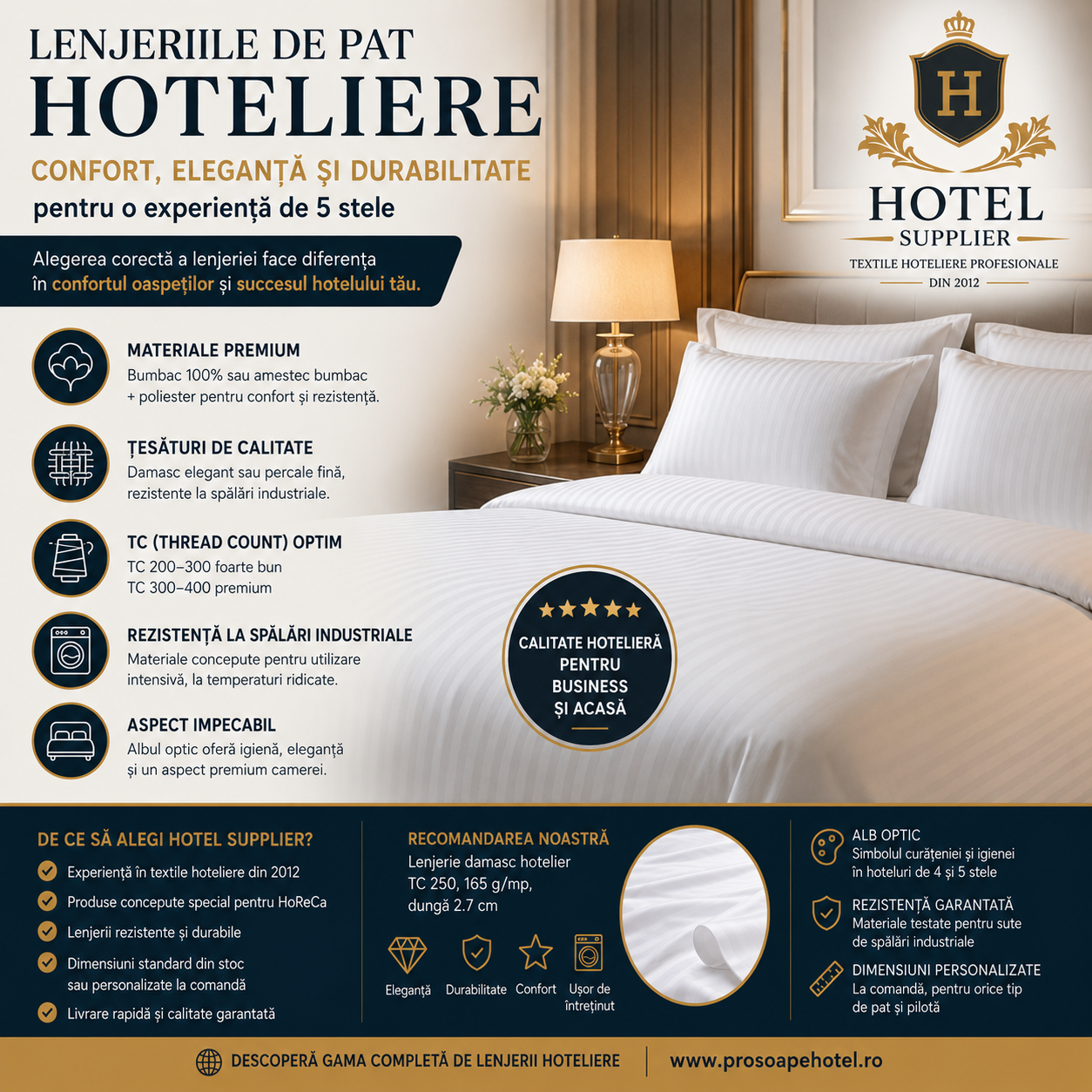 Lenjeriile de Pat Hoteliere: Ghid Complet pentru Alegerea unei Lenjerii de Lux în Hoteluri și Apartamente