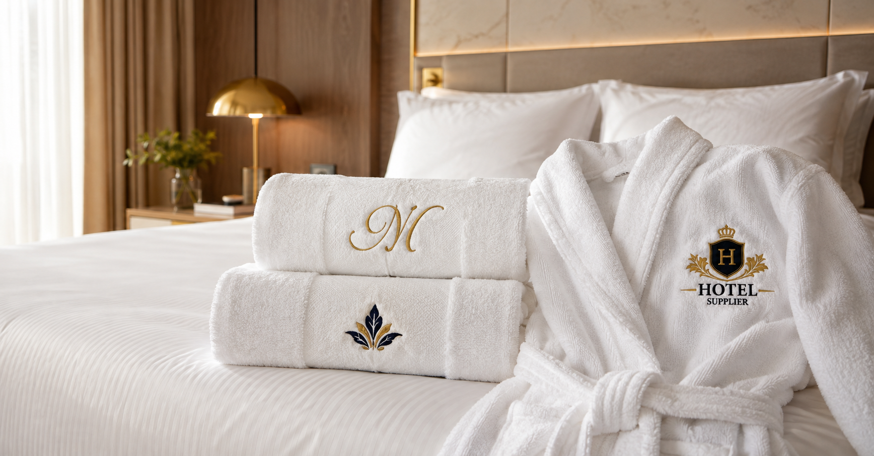 Textile HoReCa brodate: cum alegi personalizarea pentru hotel