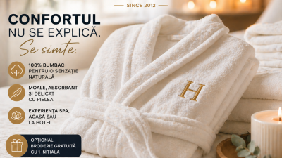 De ce halatul de baie este piesa centrală a experienței de tip SPA