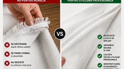 De ce unele prosoape vândute ca „premium” se destramă după câteva spălări?