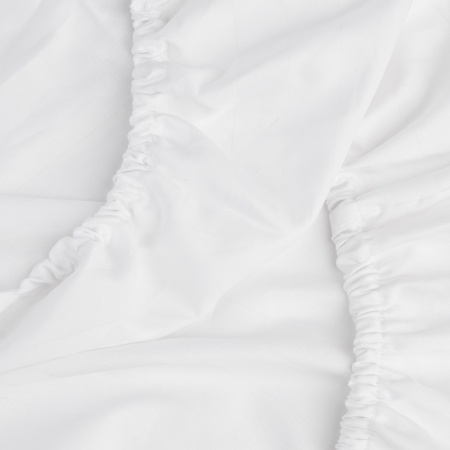 Cearceaf cu Elastic din Damasc – 160x200x25 cm, Dungi 2.7 cm - Img 3